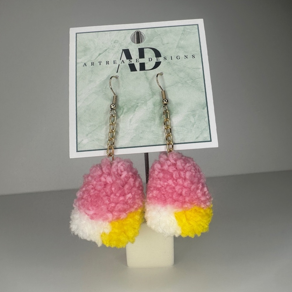 Candy Corn Earring - Picture 4 of 4